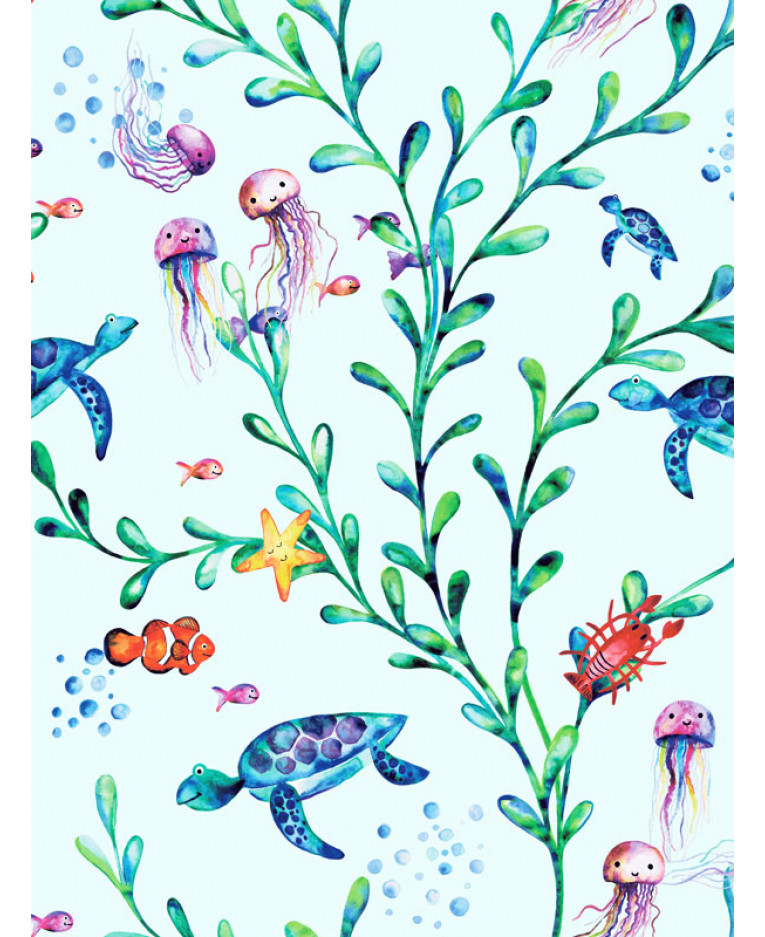 Detail Under The Sea Wallpaper Nomer 21