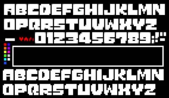 Detail Undertale Font Nomer 43