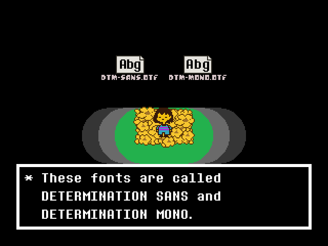 Detail Undertale Font Nomer 10