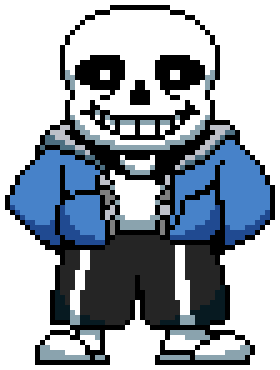 Detail Undertale Sans Sprite Nomer 22