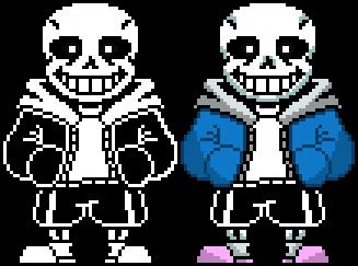 Detail Undertale Sans Sprite Nomer 28