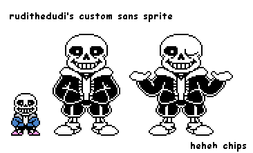 Detail Undertale Sans Sprite Nomer 40