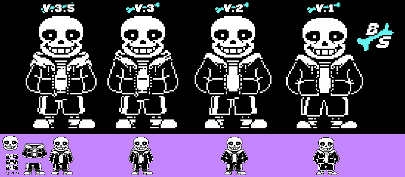 Detail Undertale Sans Sprite Nomer 43