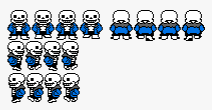 Detail Undertale Sans Sprite Nomer 46