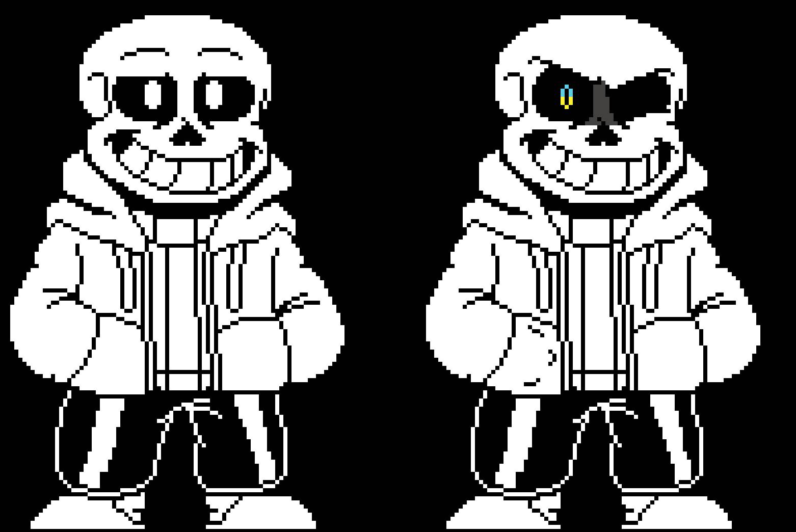 Detail Undertale Sans Sprite Nomer 54