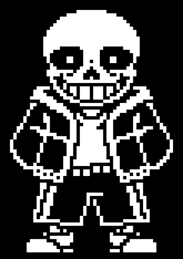 Detail Undertale Sans Sprite Nomer 8