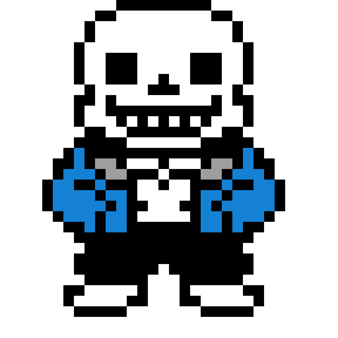 Detail Undertale Sans Sprite Nomer 10