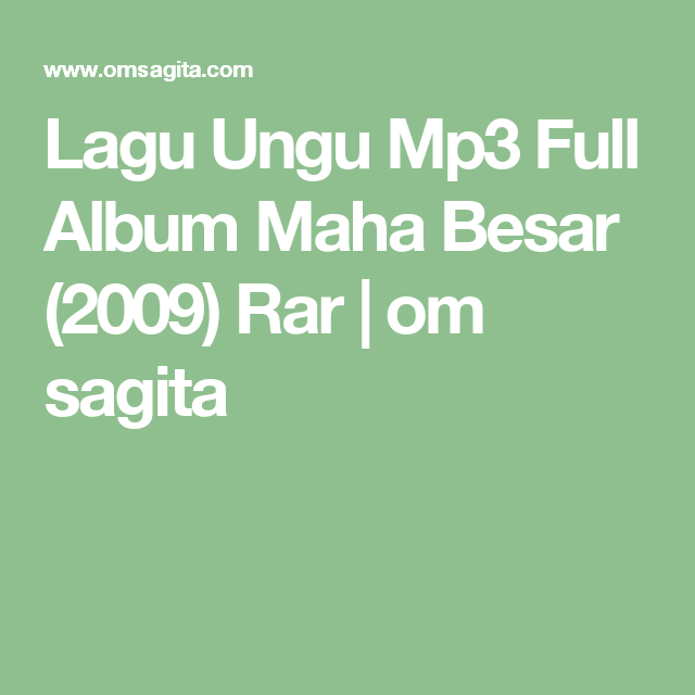 Detail Ungu Album Rar Nomer 8