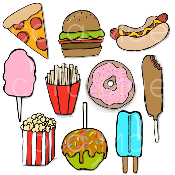 Detail Unhealthy Food Clipart Nomer 14