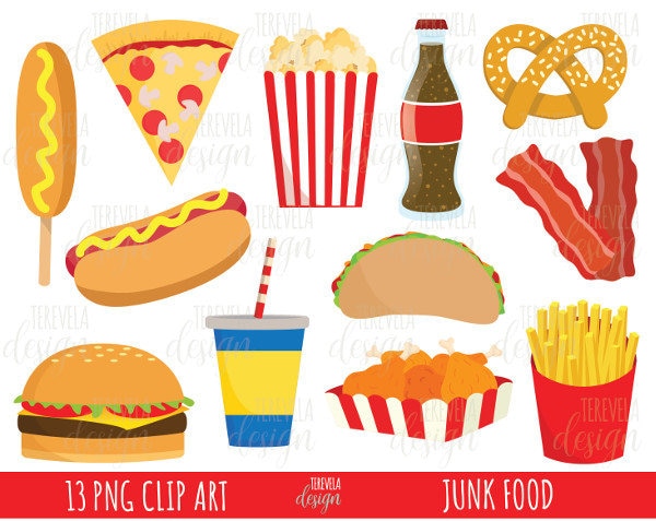 Detail Unhealthy Food Clipart Nomer 20