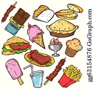 Detail Unhealthy Food Clipart Nomer 24