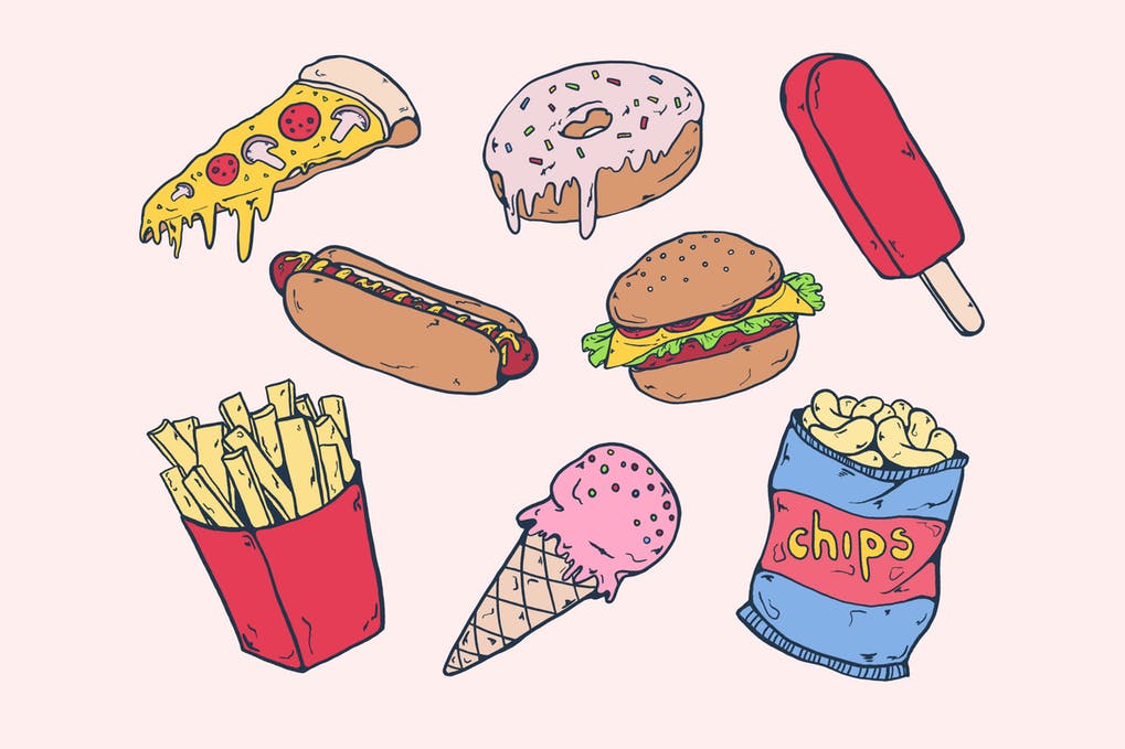 Detail Unhealthy Food Clipart Nomer 26