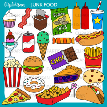 Detail Unhealthy Food Clipart Nomer 5