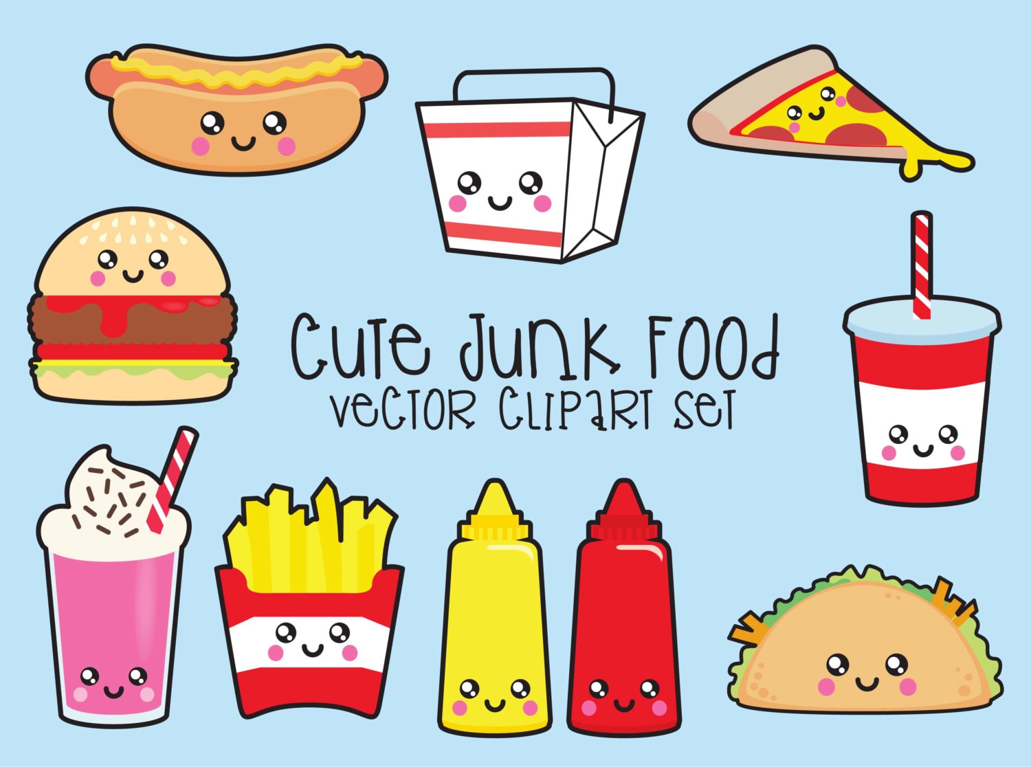 Detail Unhealthy Food Clipart Nomer 51