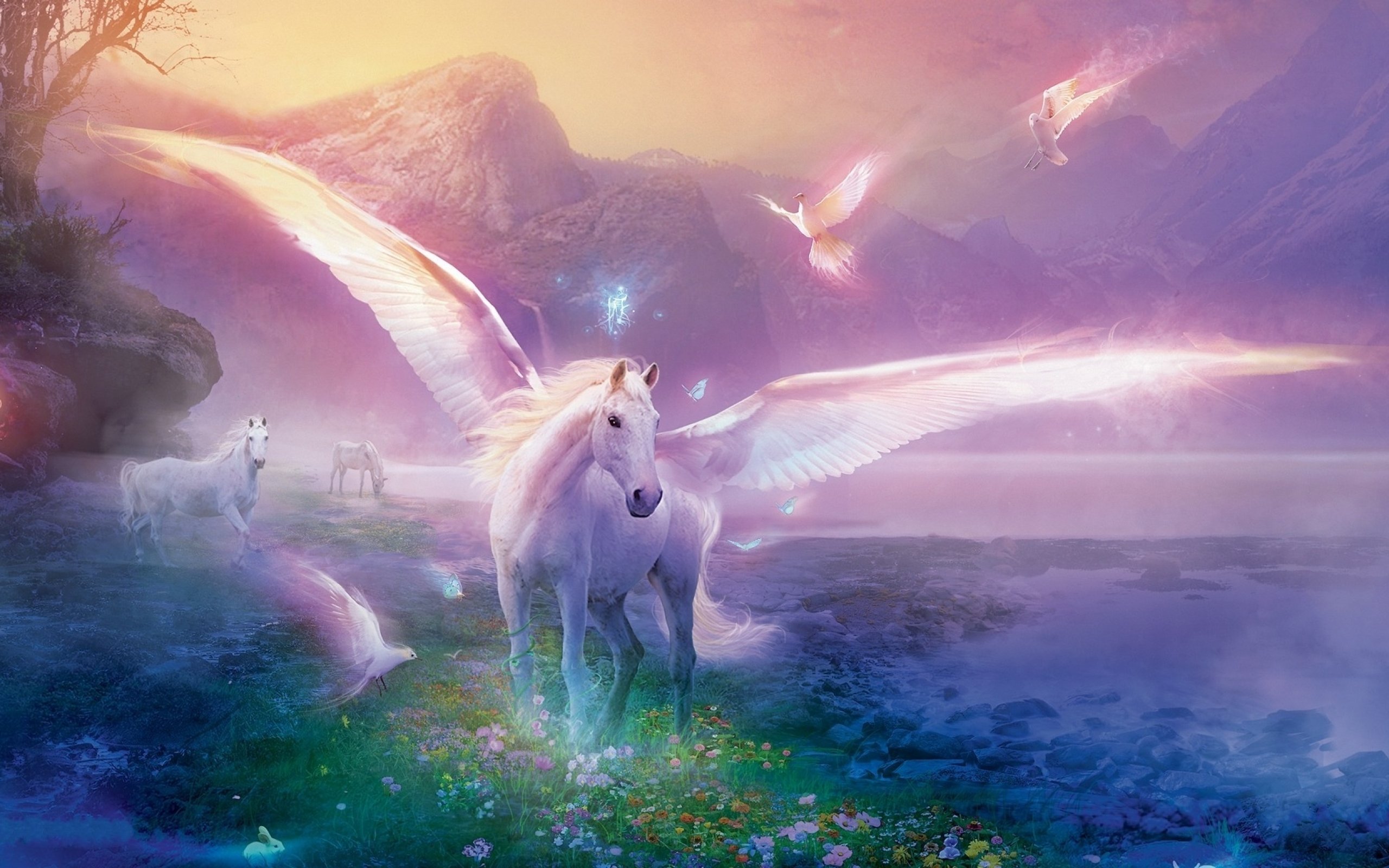 Detail Unicorn Background Hd Nomer 38