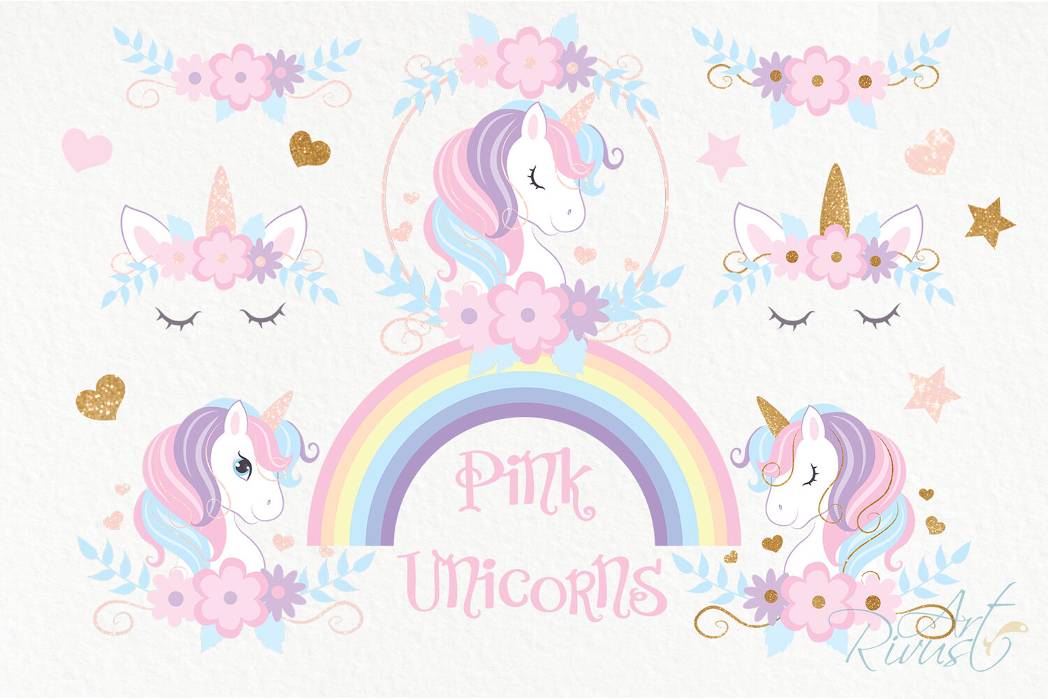 Detail Unicorn Background Png Nomer 10