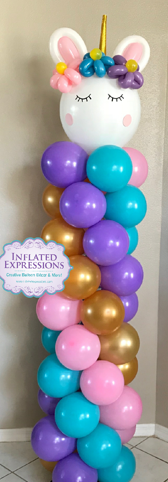 Unicorn Balloon Columns - KibrisPDR