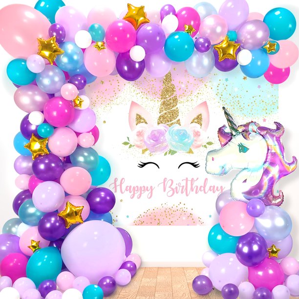 Detail Unicorn Balloon Columns Nomer 11