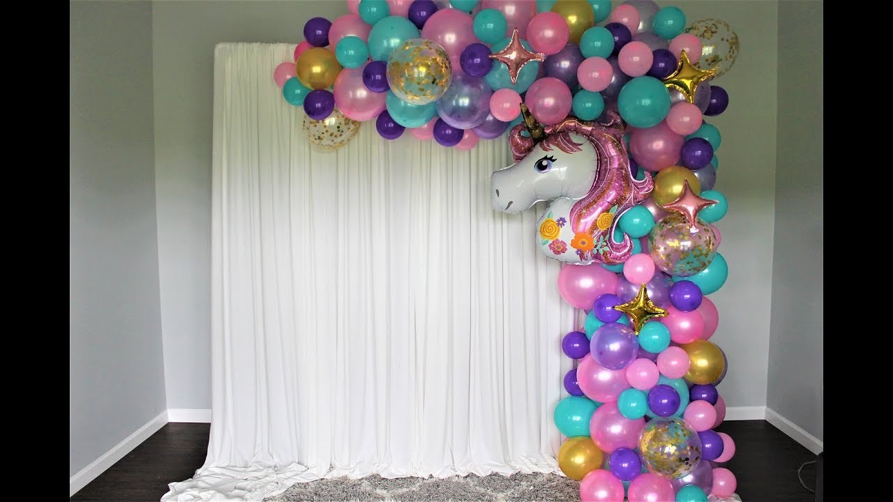 Detail Unicorn Balloon Columns Nomer 13