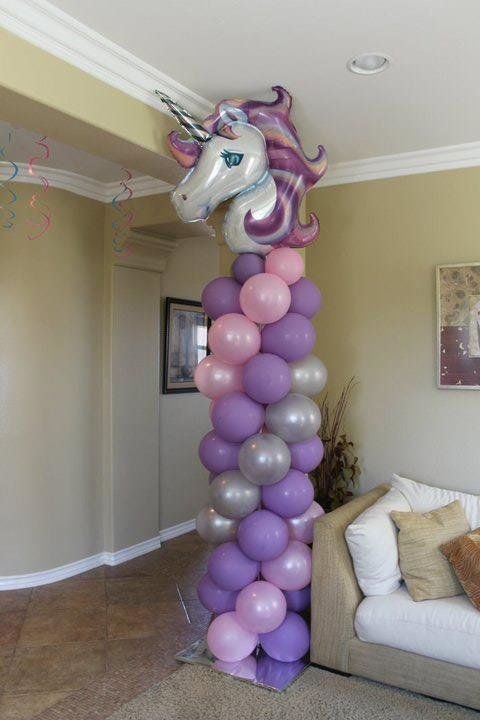 Detail Unicorn Balloon Columns Nomer 4