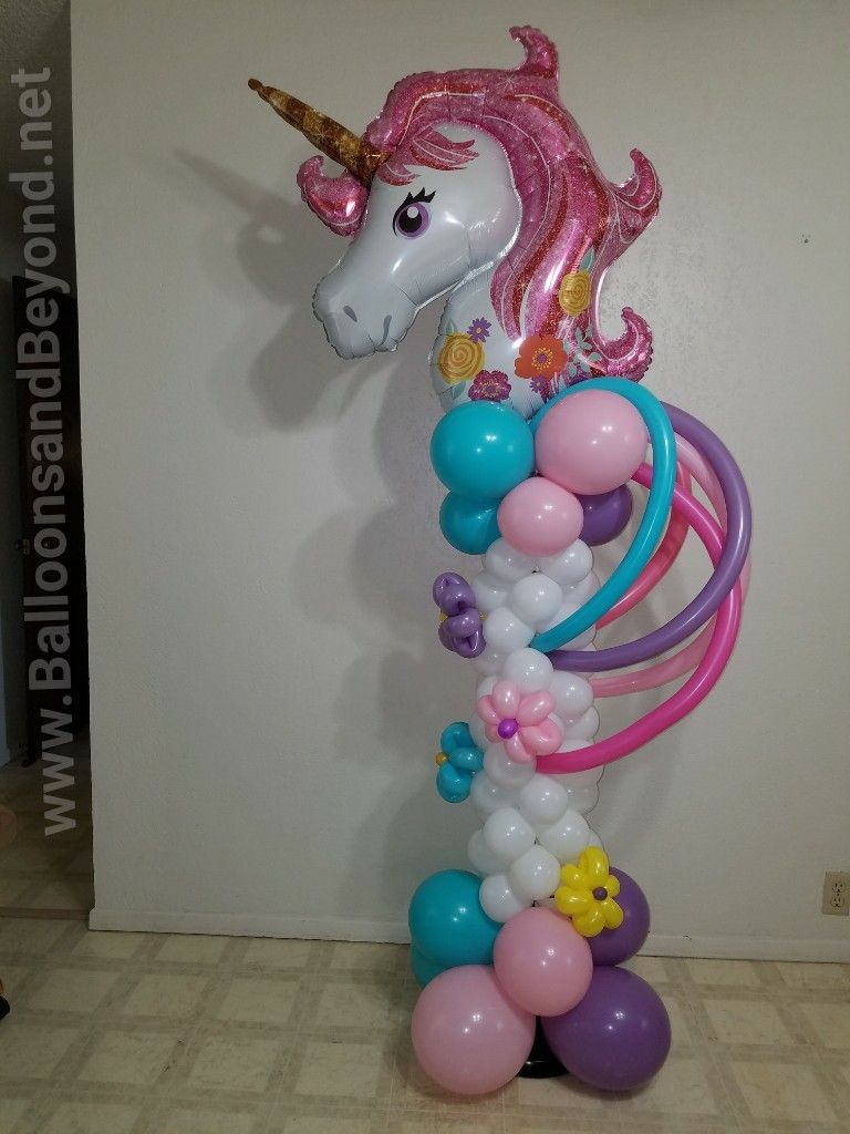 Detail Unicorn Balloon Columns Nomer 30