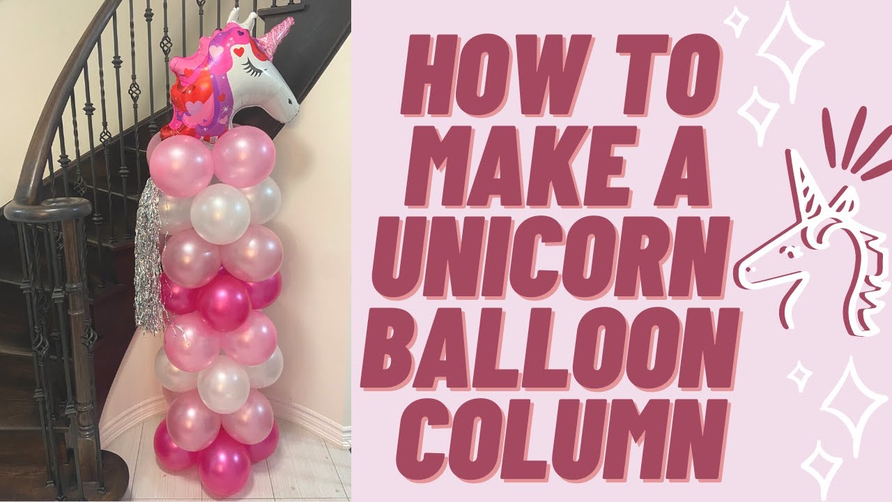 Detail Unicorn Balloon Columns Nomer 35