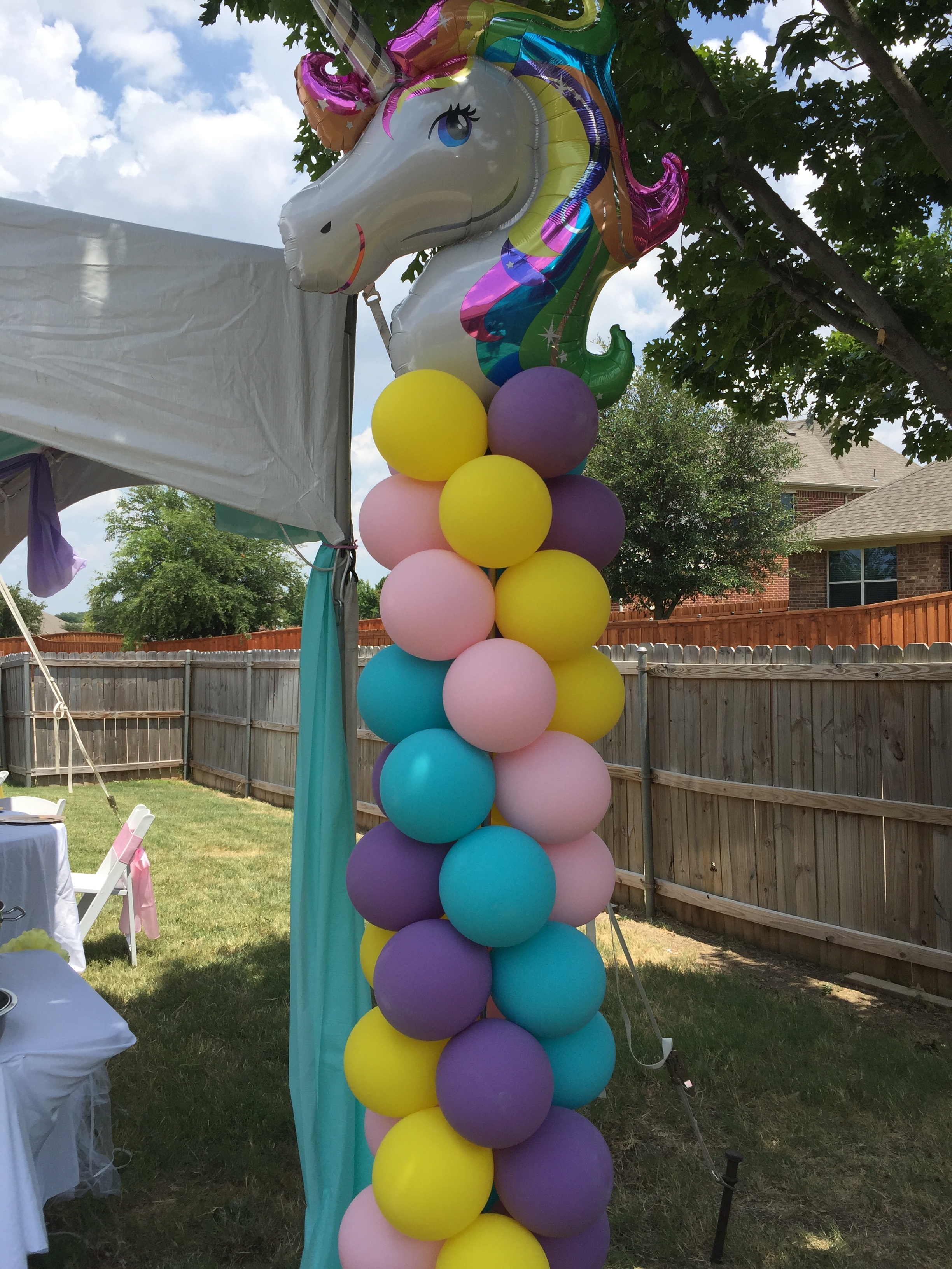 Detail Unicorn Balloon Columns Nomer 36