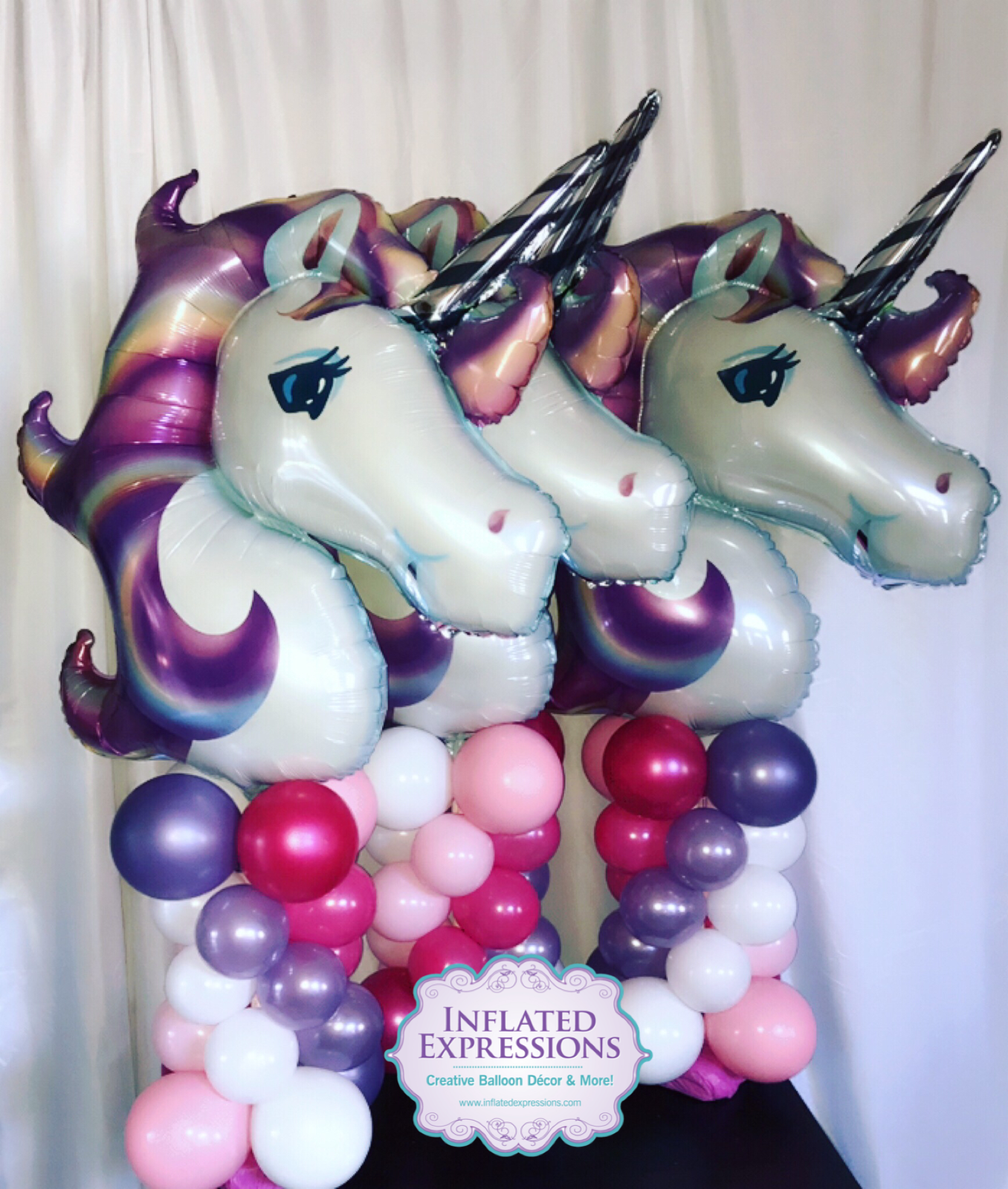 Detail Unicorn Balloon Columns Nomer 40