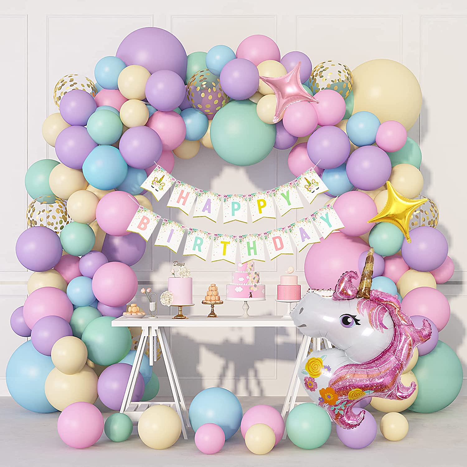 Detail Unicorn Balloon Columns Nomer 42