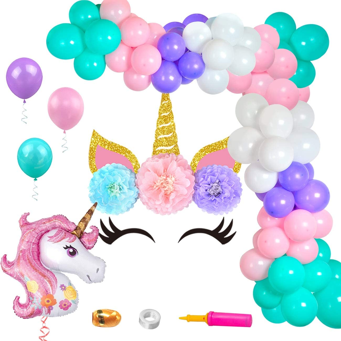 Detail Unicorn Balloon Columns Nomer 44