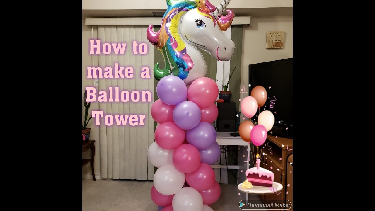 Detail Unicorn Balloon Columns Nomer 6