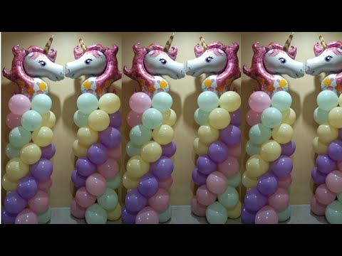 Detail Unicorn Balloon Columns Nomer 52