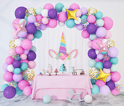 Detail Unicorn Balloon Garland Kit Nomer 18