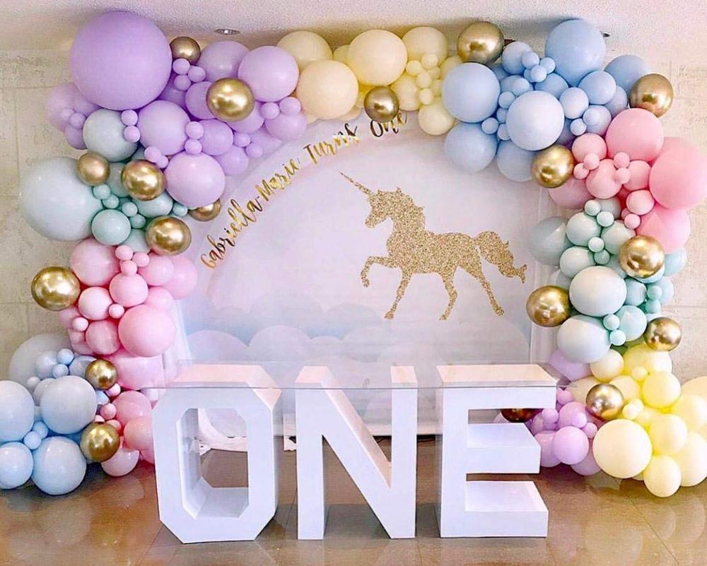 Detail Unicorn Balloon Garland Kit Nomer 21