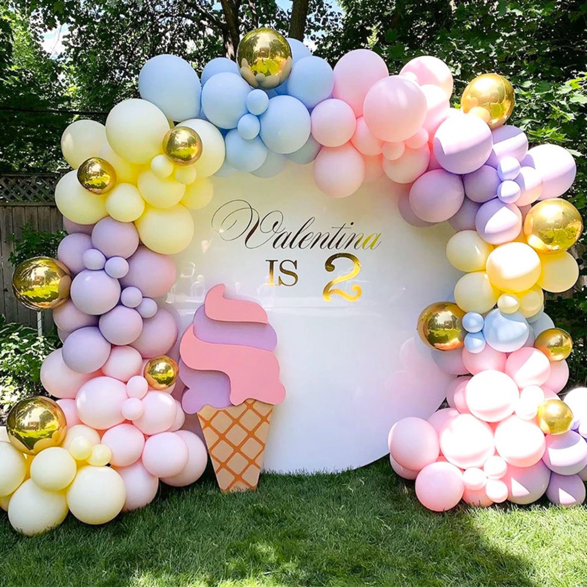 Detail Unicorn Balloon Garland Kit Nomer 39