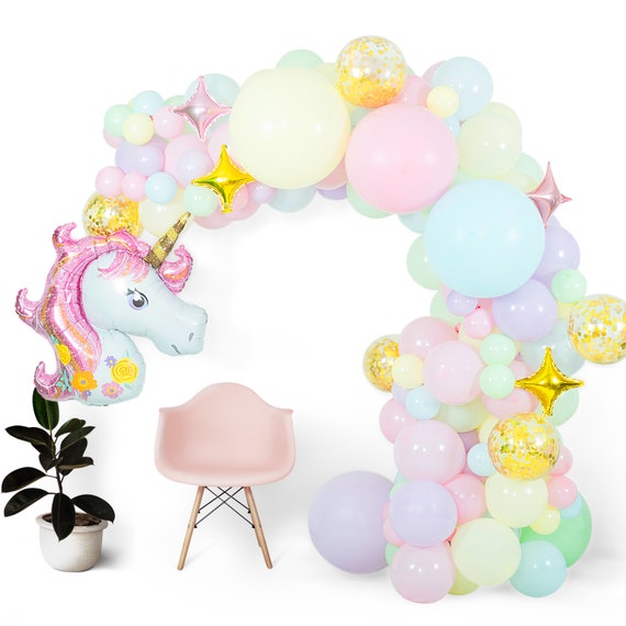 Detail Unicorn Balloon Garland Kit Nomer 45