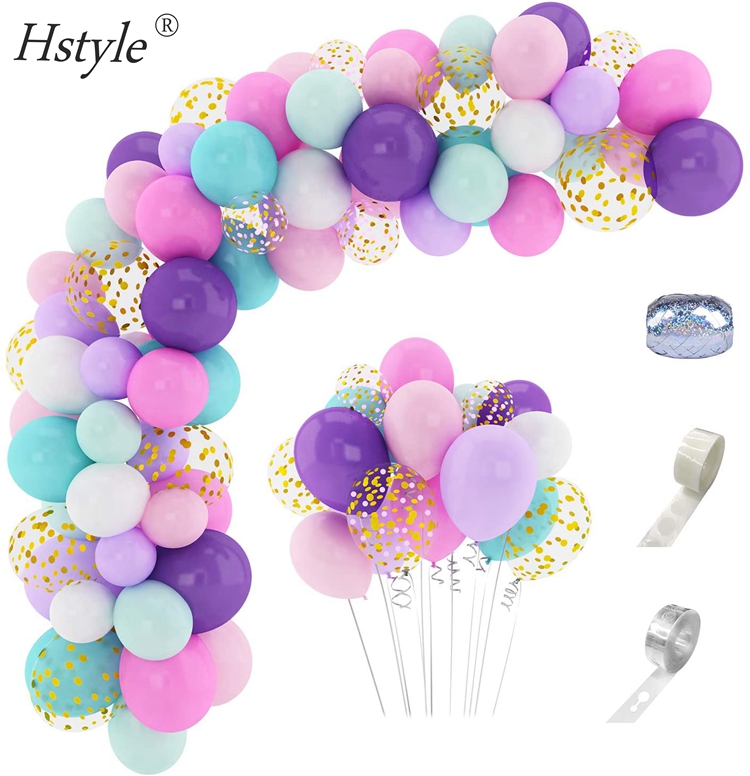Detail Unicorn Balloon Garland Kit Nomer 47