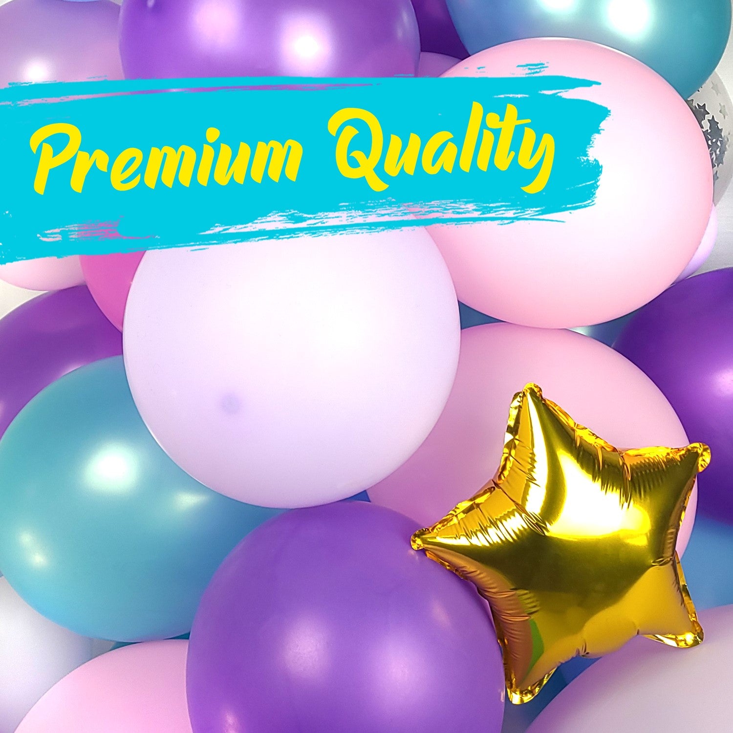 Detail Unicorn Balloon Garland Kit Nomer 53