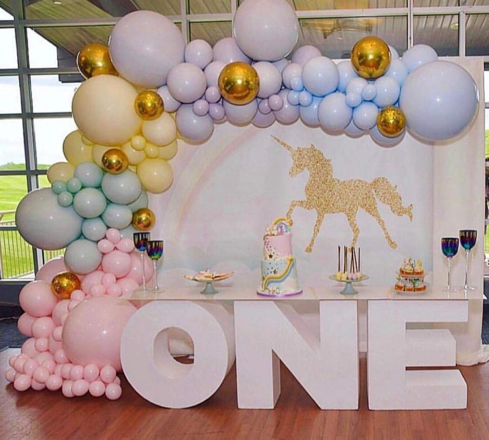 Detail Unicorn Balloon Garland Kit Nomer 56