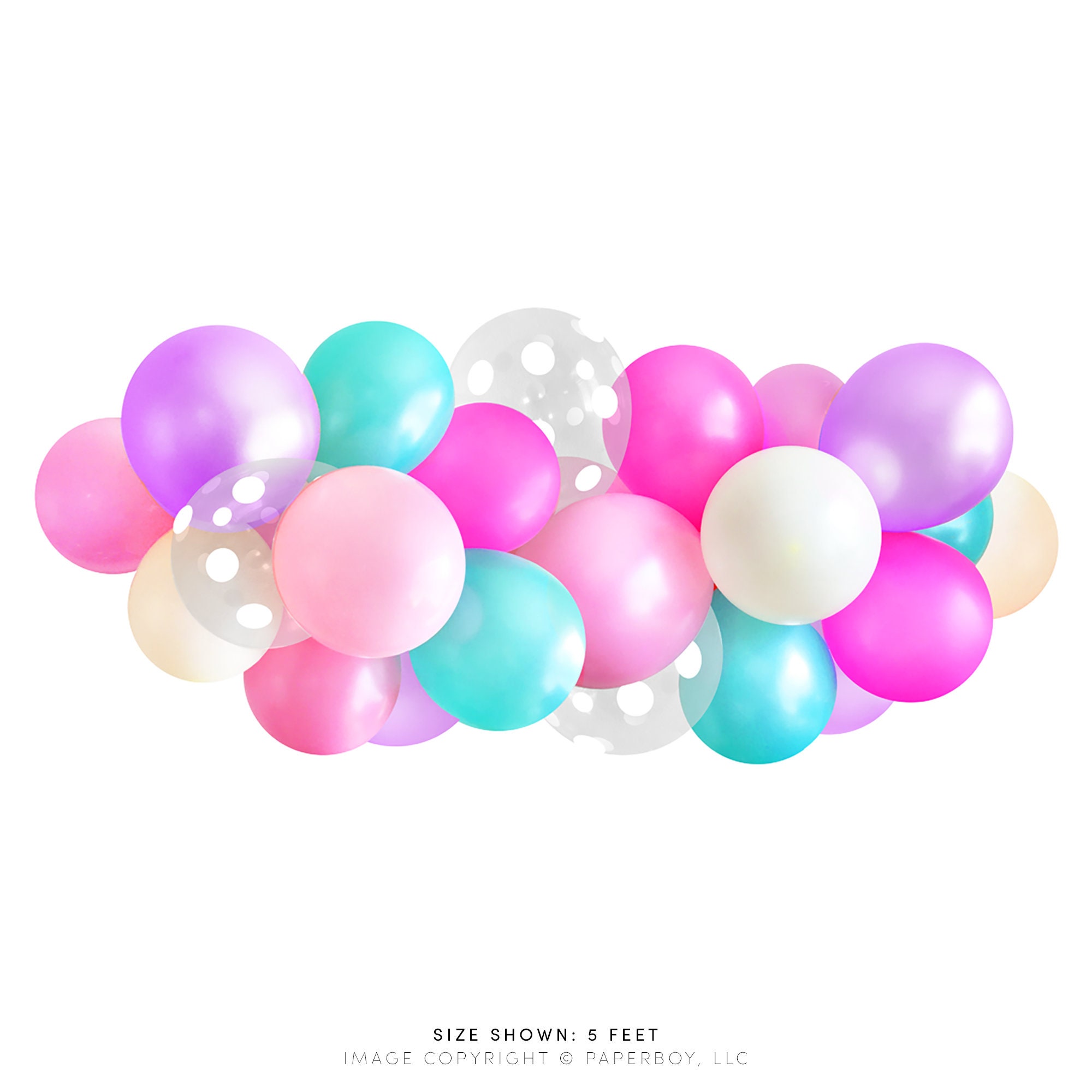 Detail Unicorn Balloon Garland Kit Nomer 57