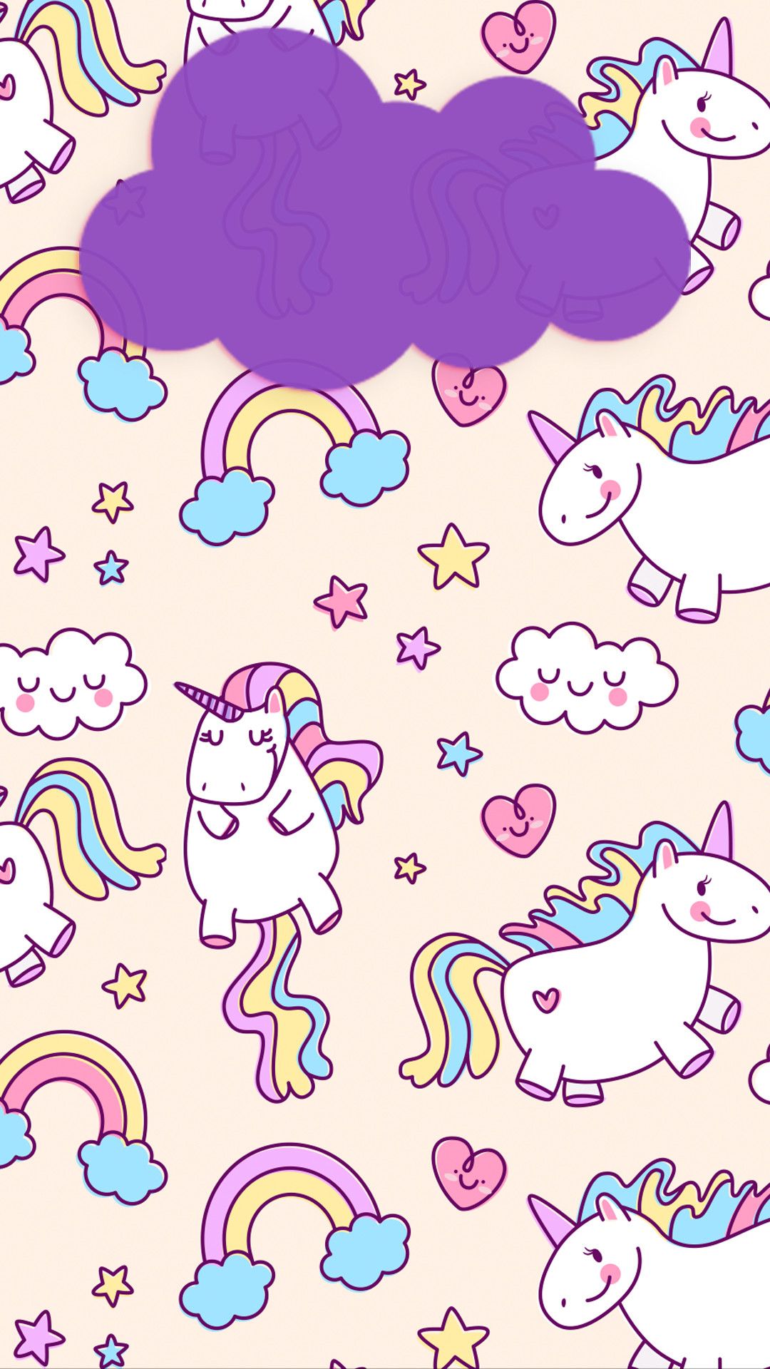 Detail Unicorn Cartoon Wallpaper Nomer 17