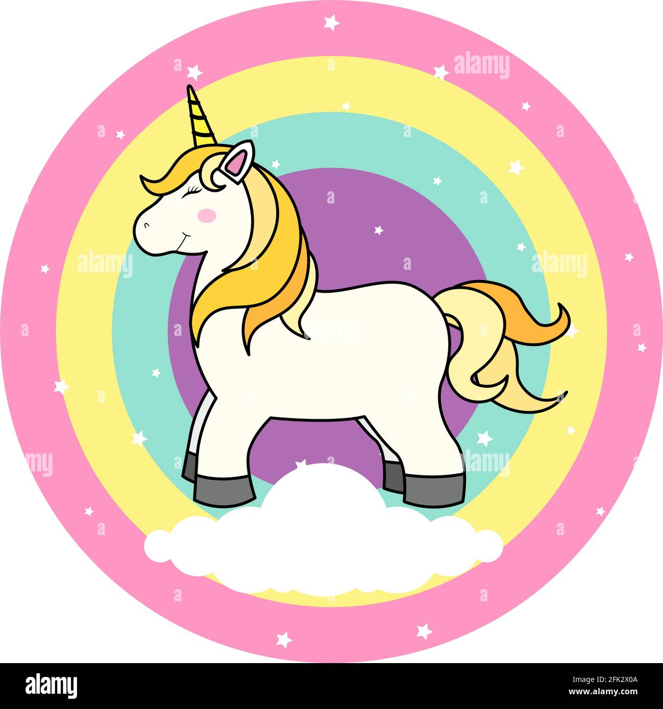 Detail Unicorn Cartoon Wallpaper Nomer 18