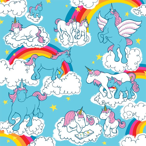 Detail Unicorn Cartoon Wallpaper Nomer 34