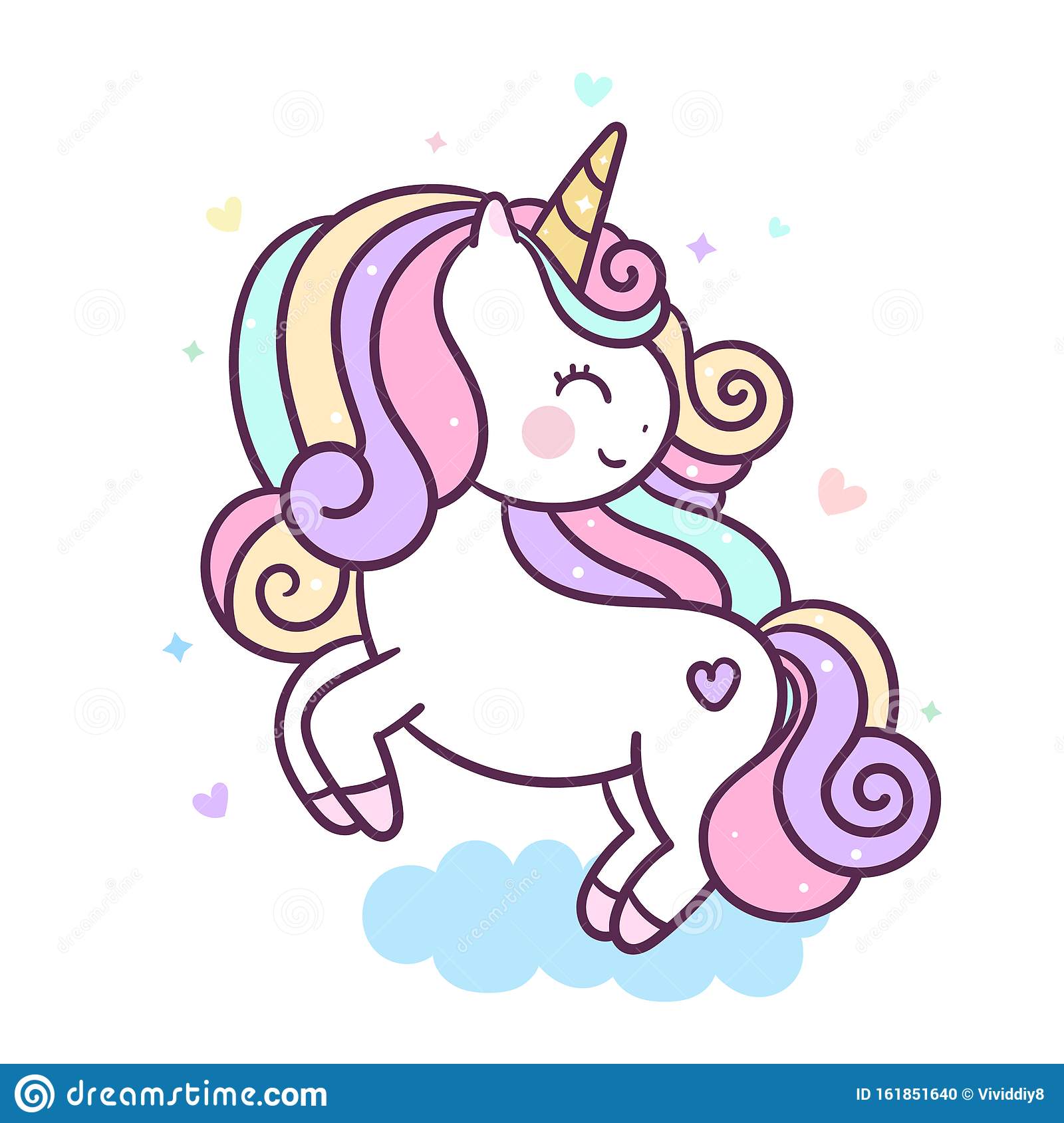 Detail Unicorn Cartoon Wallpaper Nomer 49