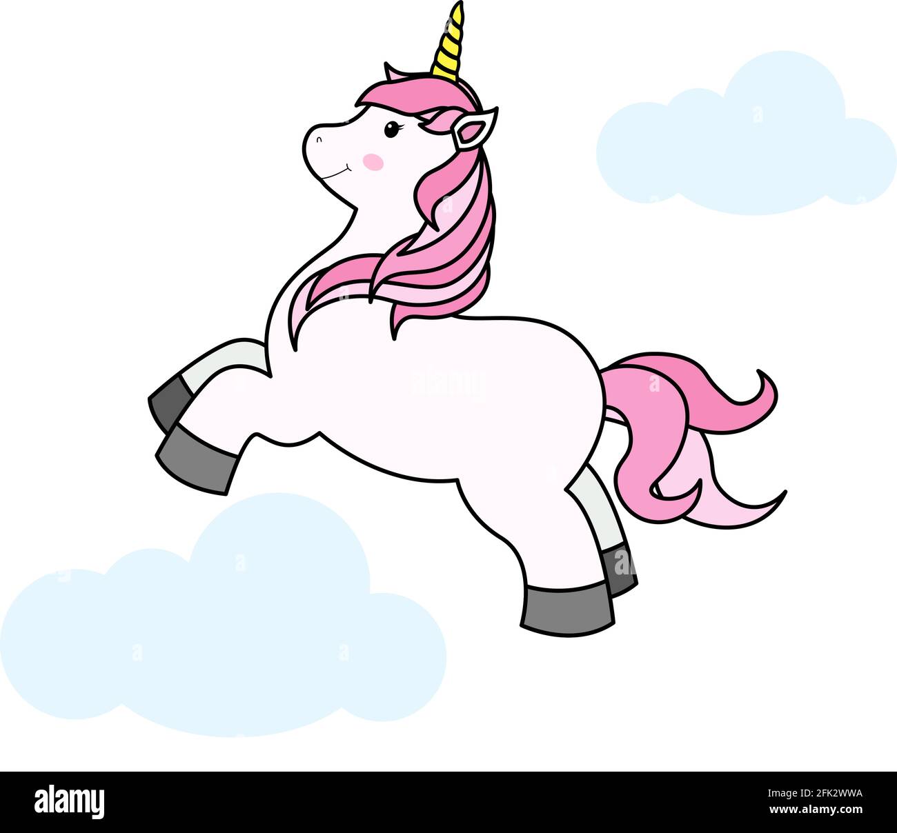 Detail Unicorn Cartoon Wallpaper Nomer 53