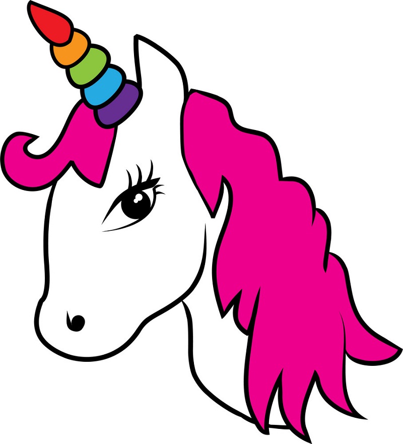 Detail Unicorn Clip Art Nomer 20