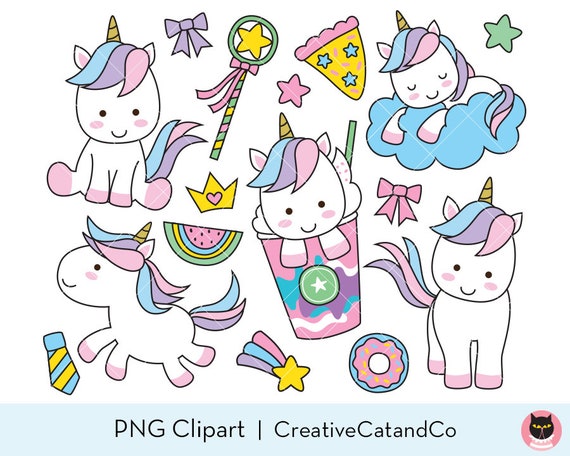 Detail Unicorn Clip Art Nomer 39