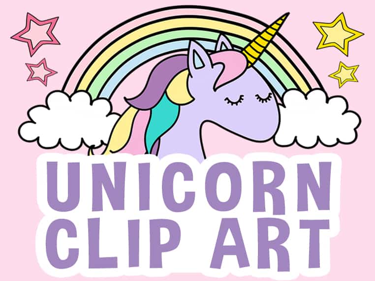 Detail Unicorn Clip Art Nomer 47