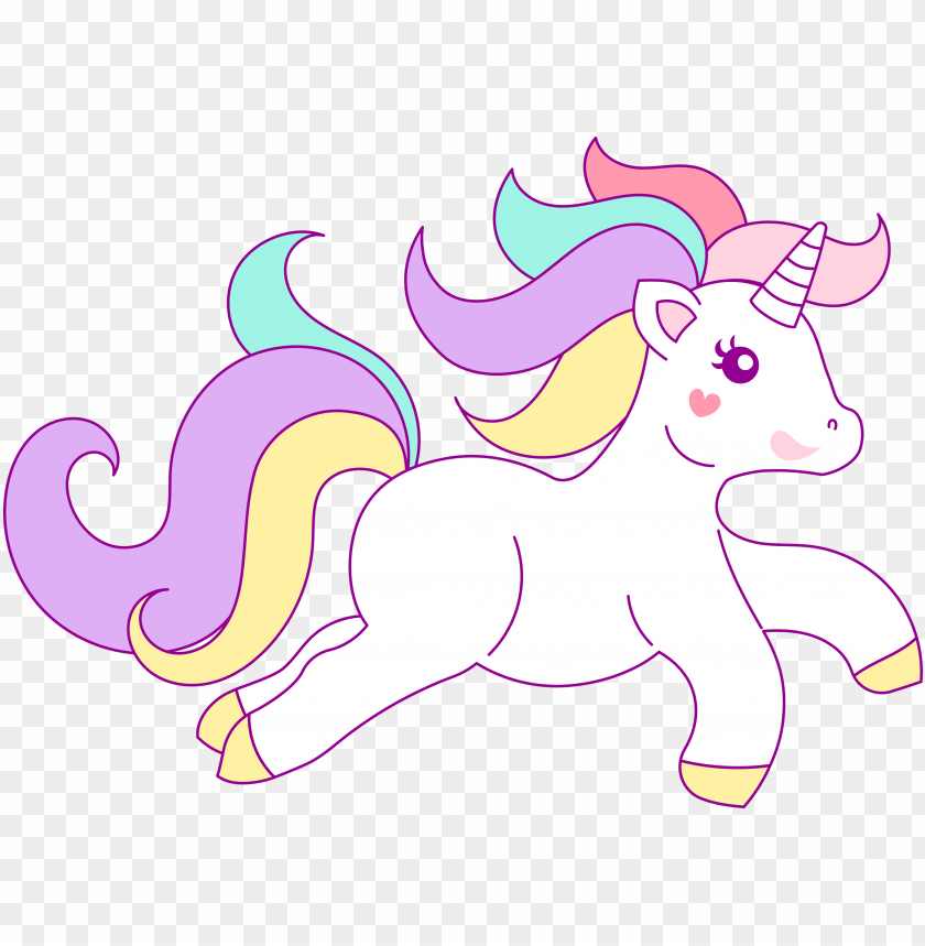 Detail Unicorn Clipart No Background Nomer 19