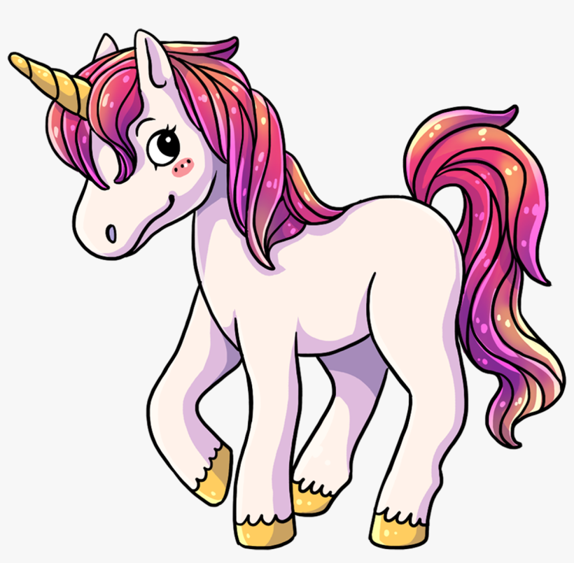 Detail Unicorn Clipart Transparent Background Nomer 23